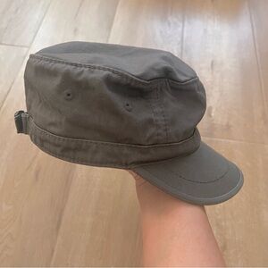 VINTAGE HUGO BOSS MILITARY HATS GREEN CAP HAT‎ UNISEX ONE SIZE